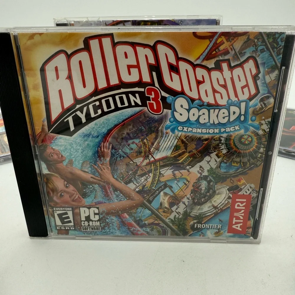 Sim, Disney, Ultimate Ride, Roller Coaster Tycoon PC Game Lot *8 GAMES*